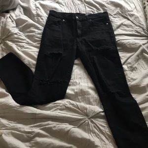 Pistola ripped Black skinny jeans